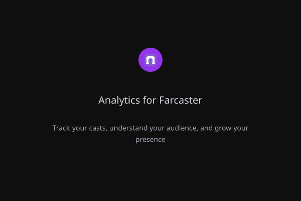 Analytics for Farcaster - Farcaster Mini Apps